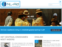 Tablet Screenshot of nl-aid.org